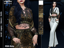 Web Dew :: Set Yvaine - Black And Gold