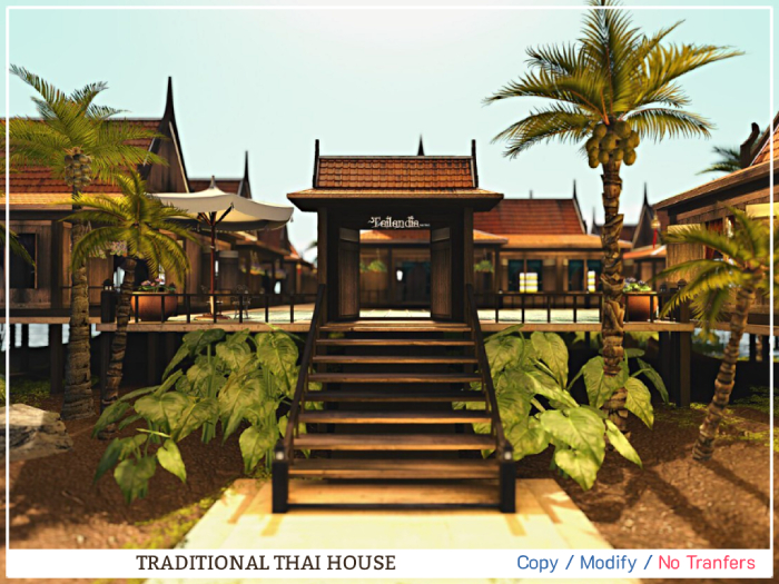 [7+] Traditional Thai House 