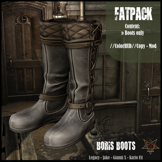 //RKS// Boris Boots - Fatpack