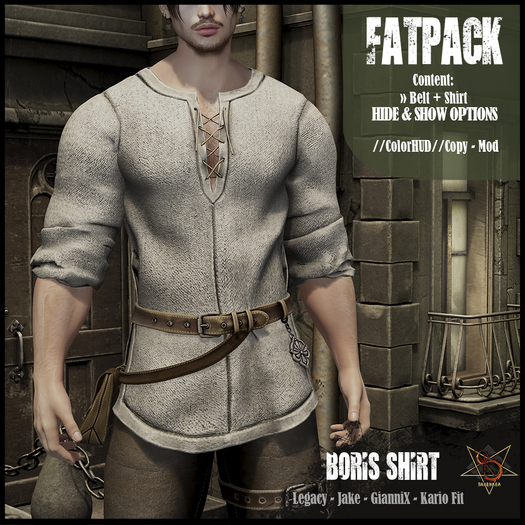 //RKS// Boris Shirt - Fatpack