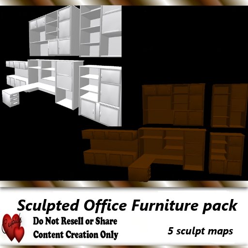 Sculpted Office Furniture pack
