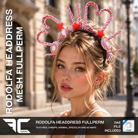 FLECHA Rodolfa Headdress Fullperm