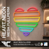 FLECHA Heart Neon Fullperm