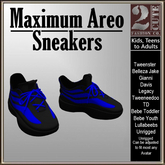 Maximum Areo Sneaker [2cute] Black & Blue