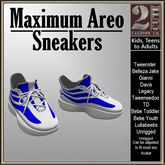 Maximum Areo Sneaker [2cute] White & Blue
