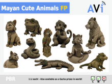 *AVI* Mayan Cute Animals Collection FP
