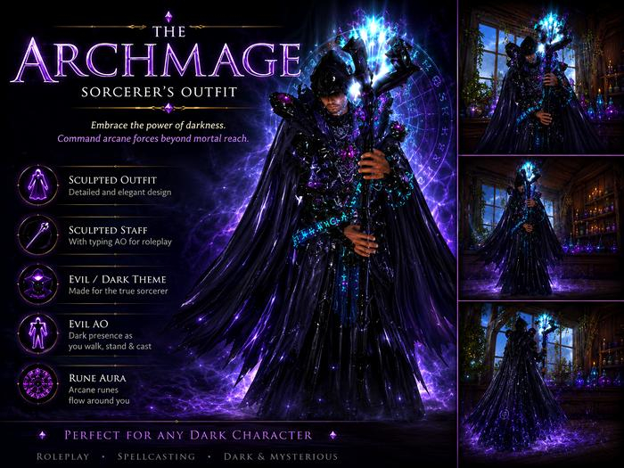 The Archmage "Dark Wizard" Outfit