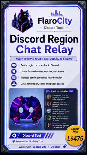 Discord Region Chat Relay