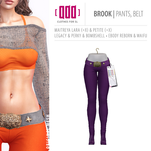 [ADD] Brook Pants - Violet