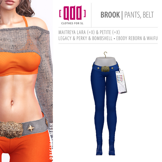 [ADD] Brook Pants - Blue