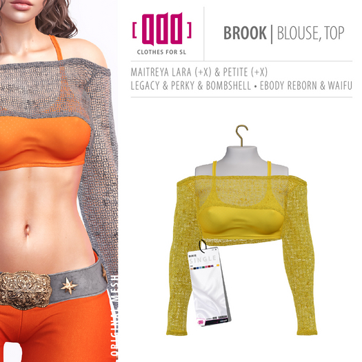 [ADD] Brook Top - Yellow