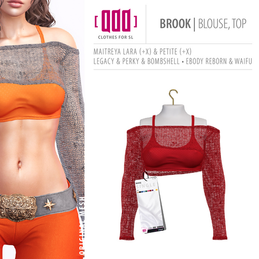 [ADD] Brook Top - Red