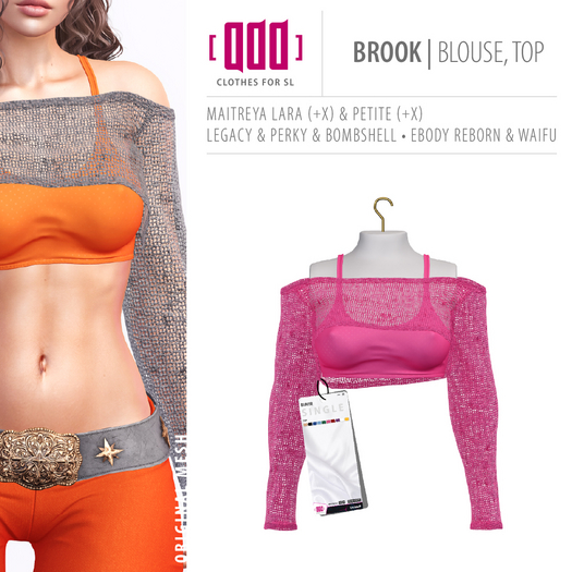 [ADD] Brook Top - Pink