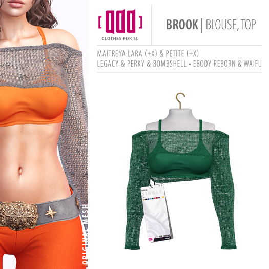 [ADD] Brook Top - Green