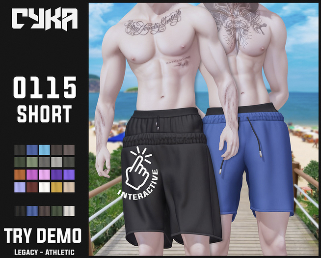 CYKA - 0115 Short Fatpack
