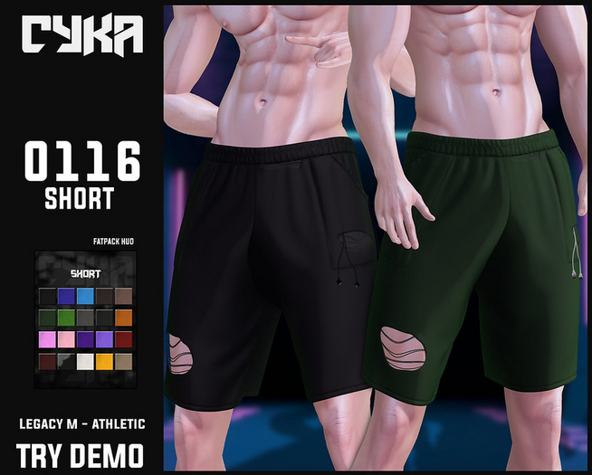 CYKA - 0116 Short Fatpack