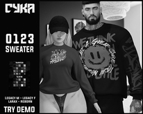 CYKA - 0123 Sweater DEMO