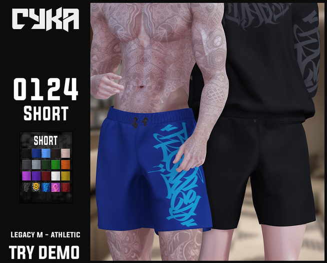 CYKA - 0124 Short FATPACK