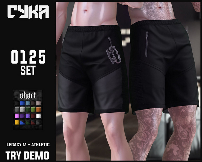 CYKA - 0125 Short Fatpack