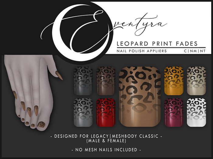 Eventyra - Legacy Nail HUD - Leopard Print Fades