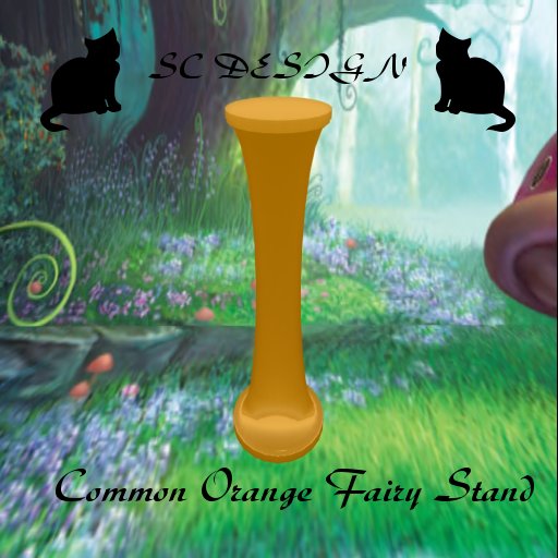 Common Orange Fairy Stand