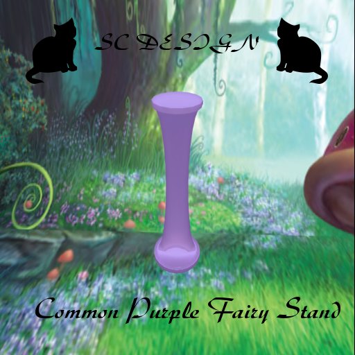 Common Purple Fairy Stand