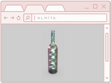 Iridescent Bottle Lights - Almita