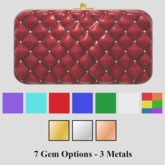 Cassandra Clutch - Red (PBR)