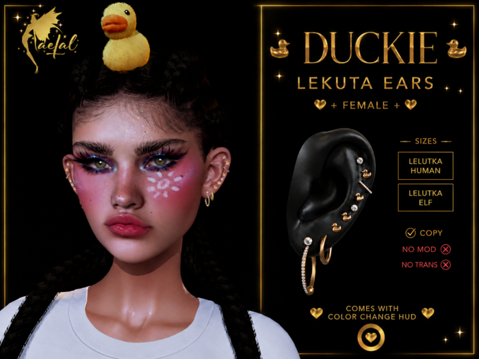 FaeTal - Duckie - LeLutka Human & Elf Female DEMO