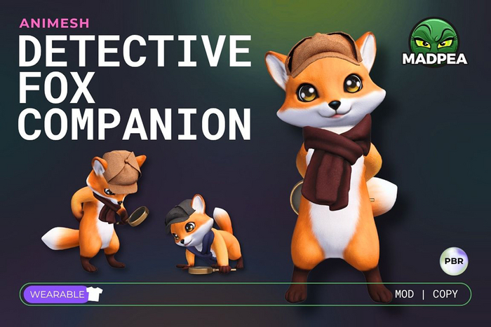 MadPea Detective Fox