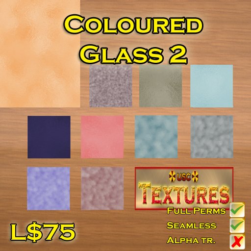 USC Textures - Coloured Glass 2