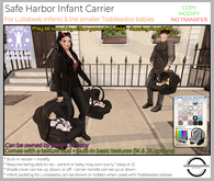 ! Whippersnappers ! - Safe Harbor Infant Carrier 