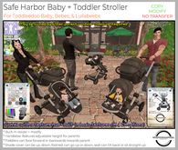 ! Whippersnappers ! - Safe Harbor Baby+Toddler Stroller 