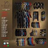 01- IP - RARE - FutureCop - CHESTPLATE - Black - LEGACY