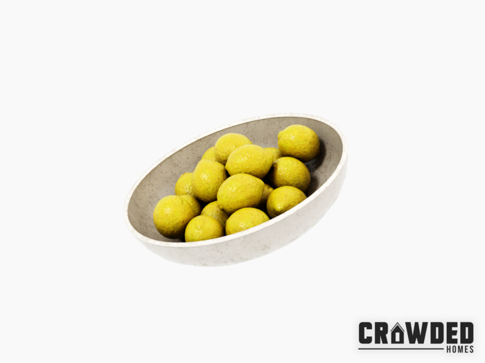 Crowded Homes ~ Orva Lemon Bowl