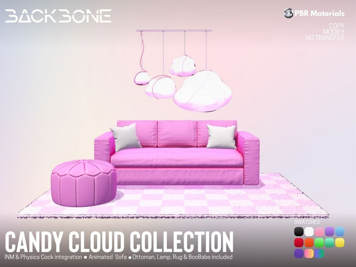 BackBone Candy Cloud Collection - PG