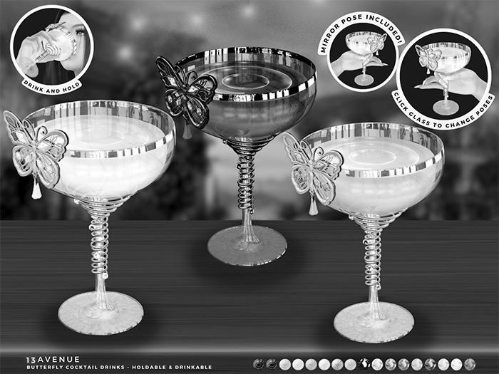 Butterfly Cocktail Drink - DEMO