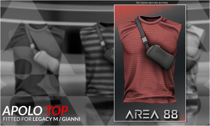AREA 88 / Apolo Top RED