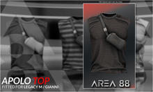 AREA 88 / Apolo Top CHARCOAL