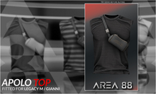 AREA 88 / Apolo Top BLACK