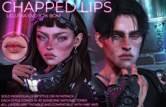 SOMEONE - Chapped Lips - Dry 