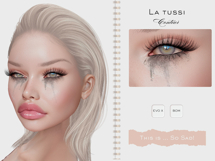 Second Life Marketplace - This is... So Sad! Tears diff. Mat./Op./Col ...