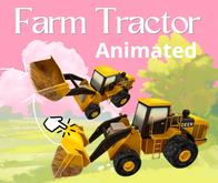 Farm Tractor / Animated