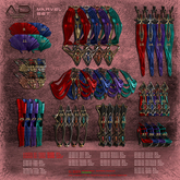 01 [AD] - RARE - Marvel - CORSET - Red - LEGACY PERKY