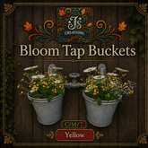 *JS* Creations Bloom Tap Buckets Yellow