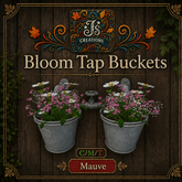*JS* Creations Bloom Tap Buckets Mauve