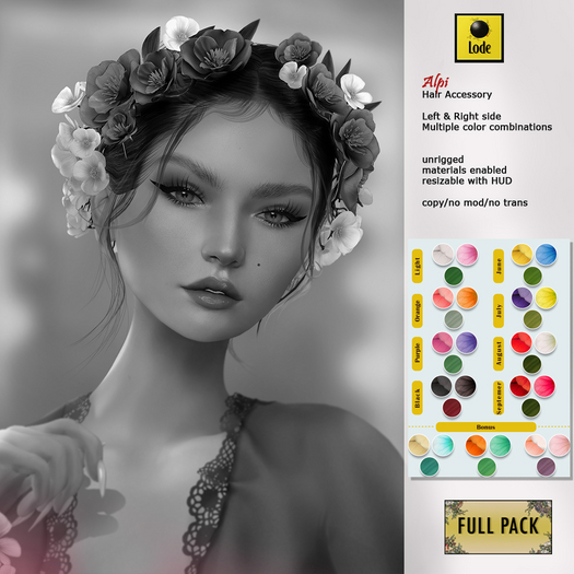 DEMO *LODE* Hair Accessory - Alpi