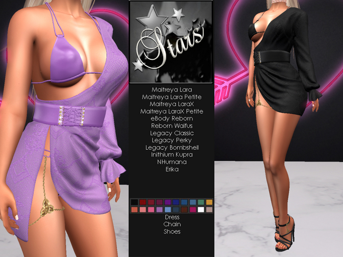 Lara & LaraX outfit - Lumine - Promo