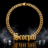 NovxPaco-Scorpio Necklace (G/S)