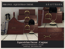 KraftWork Equestrian Decor Cognac (Add Me)